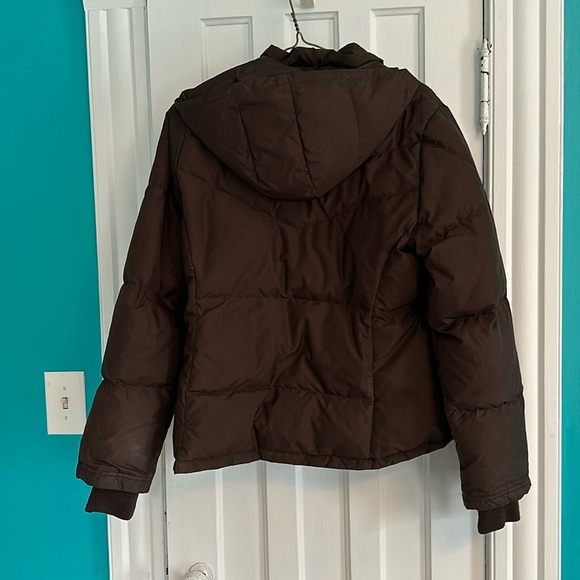 Brown Jcrew puffer jacket - Picture 2 of 2